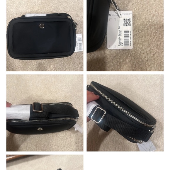 NWT Lululemon Crossbody Camera Bag Black 
Adjustable strap - Picture 1 of 1